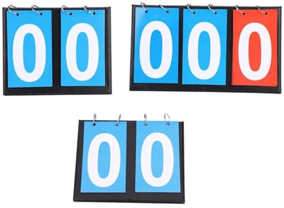 Bovista Scorebord - Padel -Tennis - Voetbal - Scoreborden - Rood/Blauw