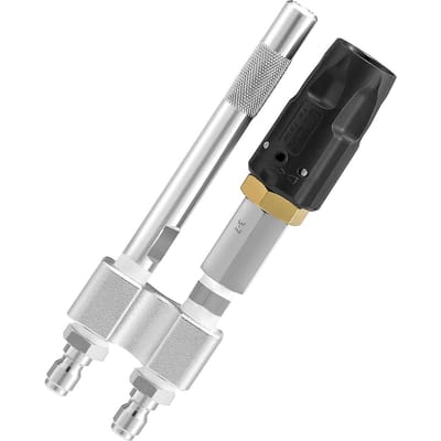 Type M5 Draaibare Mondstuk Hogedrukreiniger Lange Bereik Zeep Wassen 37 GPM 10004050Psi 14in Snelkoppeling