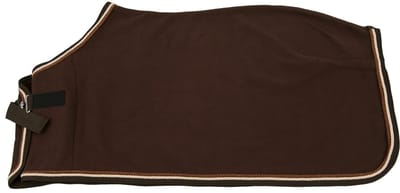 MHS Paardendeken Showfleece Deken bruin 105 cm