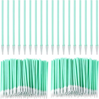 100 Stuks Schoonmaakstokken, Mini Schoonmaakstokken, Lintvrije Doekjes, Multifunctionele Set voor Camera, Inktjetprinter en Optische Apparatuur