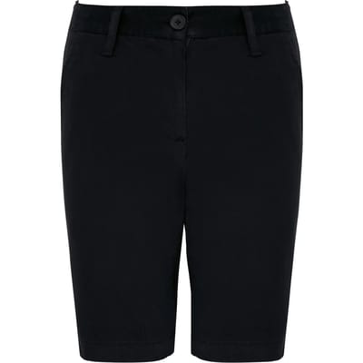 Kariban Chinobermuda voor meisjes K7008 - Dark Navy - 10 jaar