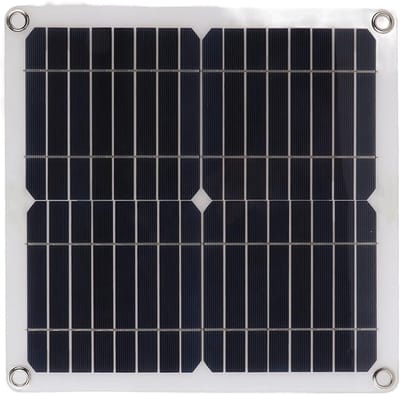 Draagbaar Zonnepaneel - Zonnecel Kit - Kamperen en Reizen - Hoge Conversie Monokristallijn - 200W - Zwart