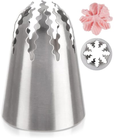 Spuitmond Edelstaal Ster - Spuitmondjes voor Spuitzak - Decoratie - Cupcake