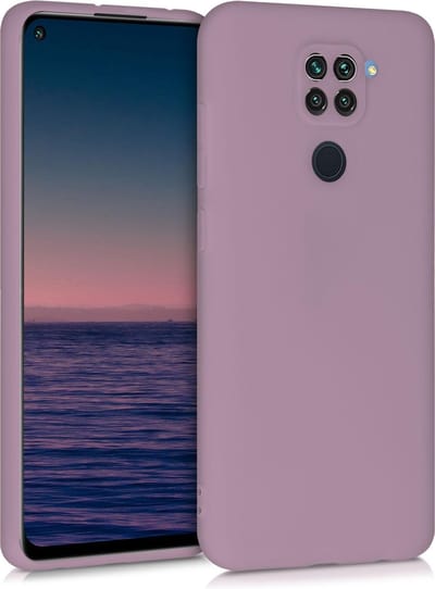 kwmobile telefoonhoesje geschikt voor Xiaomi Redmi Note 9 - Hoesje voor smartphone - Precisie camera uitsnede - In druivenblauw