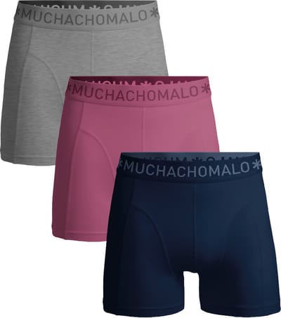 Muchachomalo Boxershort heren – 3 Pack – 95% Katoen – Heren Ondergoed – Kleding – Stevig Ondergoed – Onderbroeken Heren