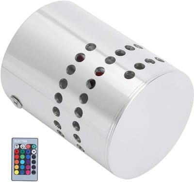 Draaibare RGB LED Wandlamp of Plafondlamp 3W met Afstandsbediening