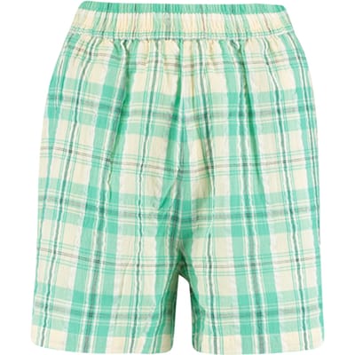 America Today Nina Check 1 Maat: XS | Korte Broeken Outlet | Dames | Groen