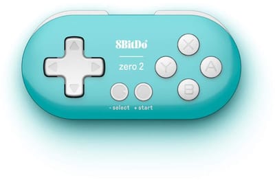 8BitDo Zero 2 - Pocket-size - Turquoise - Wireless Controller - Android