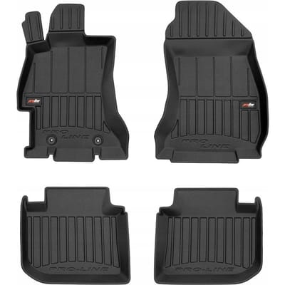 Frogum No.77 - Automatmatten - Geschikt voor Subaru WRX GJ 2015-2021 - 3D Pasvorm - Hoge Rand 6cm - TPE Rubber