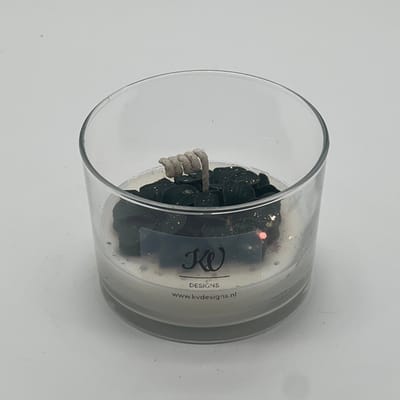 Kaars in glazen pot - 692
