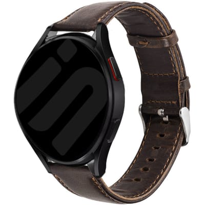 Huawei Watch GT 5 - 46mm leren bandje (donkerbruin)