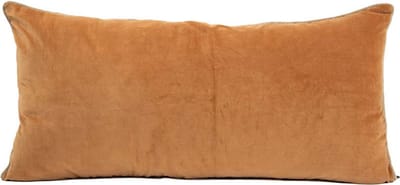 New Delhi kussen fluweel caramel 55x110  cm