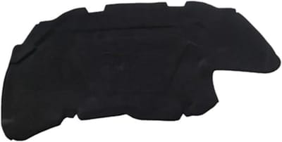 Motorkap Isolatie - Warmte Demper - Motor Beschermen - Brandvertragend Materiaal - 40x2 cm - Zwart