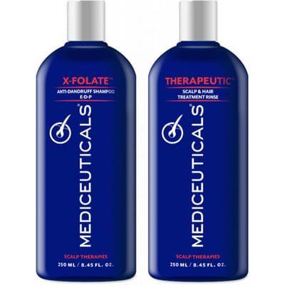 Mediceuticals X-Folate Shampoo + Therapeutic Conditioner 250ml