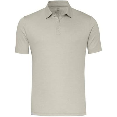 Desoto Polo Essential Uni Color Kent Collar Light Stone / male