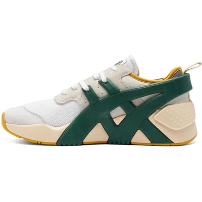 Onitsuka Tiger Big Logo Trainer 2.0 Wit Pine Green Unisex Sneakers 1183A795-102 43.5 beige