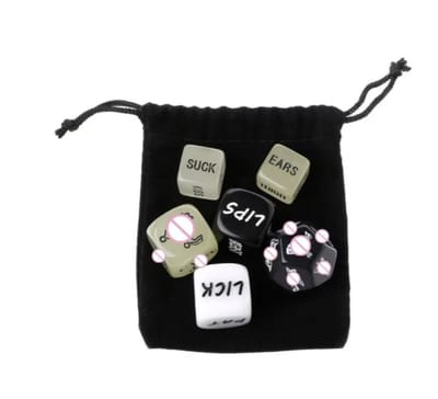 Seks Dobbelstenen 6 Stks/set En 6 Kanten Erotische Sex Glow In The Dark - Sex Dobbelstenen - Glow In The Dark - Dobbelstenen - Seks - Valentijn - Liefde - Erotisch - Spelletjes Voor Koppels