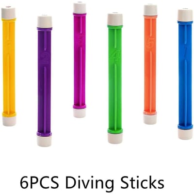 Jouets de Piscine pour Enfants de 3 à 15 ans – Ensemble de Jouets de Plongée Sous-Marine pour Jeux d'Eau d'Été, Entraînement à la Natation et Jeux de Piscine Amusants