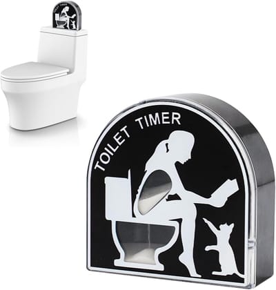 Grappige zandlopertimer voor het toilet, perfecte toilettimer als vakantiecadeau, verhoogt het vermaak en zorgt voor plezier tijdens het wachten