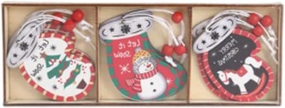 Kerstboomhangers | Houten Kerstman Hangers Ornament - Draagbare houten kersthangers voor thuis, raam, feest,