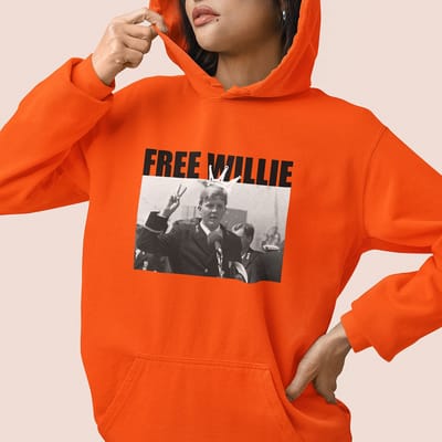 Oranje Koningsdag Hoodie Free Willie XS