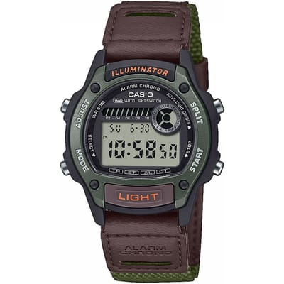 Casio Casio Collection W-220HF-3AVEF Horloge - Overig - Bruin - Ø 36 mm