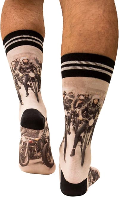 Sock my bikers - stoere herensokken 43/46