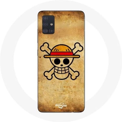 Samsung Galaxy A51 hoesje Manga One Piece Schedel