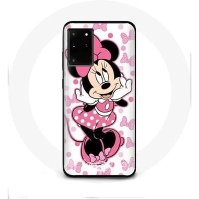 Coque pour Samsung Galaxy S11 Plus Minnie Mouse Dessin animé mignon rose