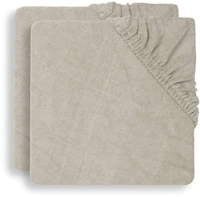 Jollein Aankleedkussenhoes Badstof 75x85cm Nougat (2pack)