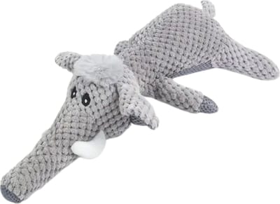 Livano Honden Speelgoed - Hond - Speelgoed - Dog Toy - Pluche - Olifant