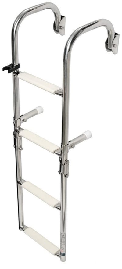 Zwemtrap met leuningbeugel, 4 treden