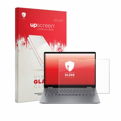 upscreen - Screenprotector voor HP OmniBook X Flip 14 - Folie Beschermfolie Beschermglas transparant