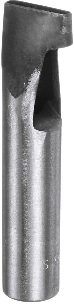 Allecta - Ovale perforator van leer 25 x 5 mm voor riemen, afdichtingen en ambachtelijke projecten