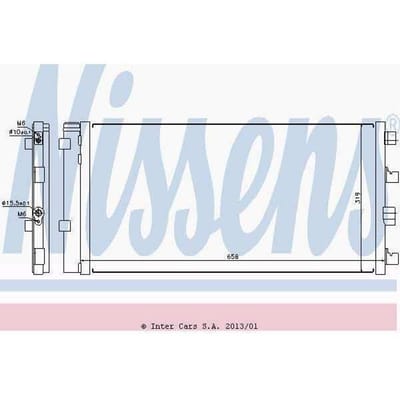 Condensor, airconditioning NISSENS 940161