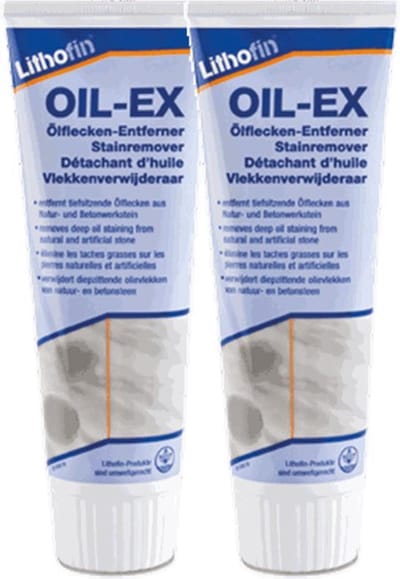 2x OIL-EX - Olievlekkenverwijderaar - Lithofin - 250 ml