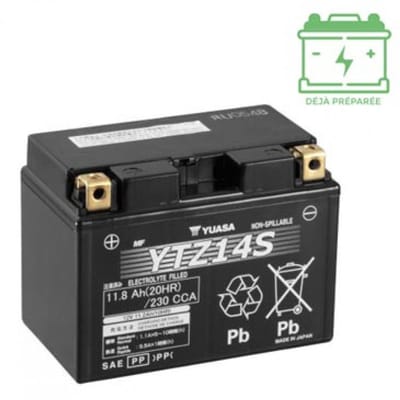 Batterie SLA Yuasa pour Moto Honda 750 Nc X Abs 2014 à 2023 Neuf