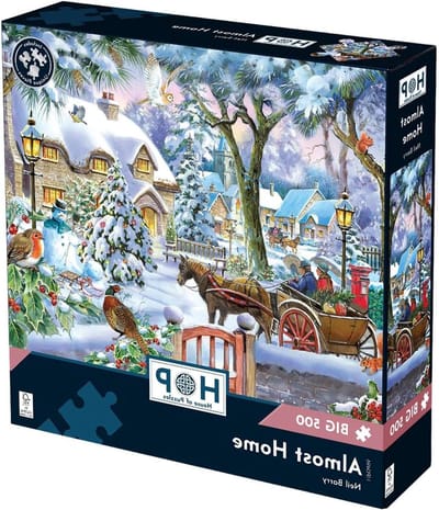 Grote Puzzel - Legpuzzel 500 - Ontspannen Tijdverdrijf - Grote Stukjes - 483 x 686 mm - Kleurrijk