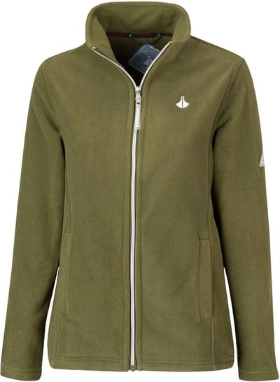 BJØRNSON Jenna Fleece vest 4 seizoenen Dames - Maat 36 - Mayfly Groen