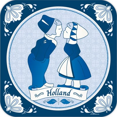 Decoration sign - Delftsblauw