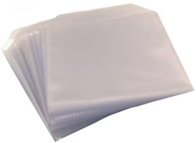 VT Goods - Disk Wallet Clear - Lichtgewicht Portemonnee - 150 Micron - Transparant - Bescherming voor Documenten - Geschikt voor Heren - Pak van 10