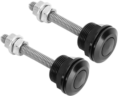 Cosensi - Dailygoods - Dailygoody - Bonnet Lock - Universele Hood Pin - Veilig vergrendelen - 22mm - Drukknop Clip - Bescherm motorruimte - Geschikt voor elke auto