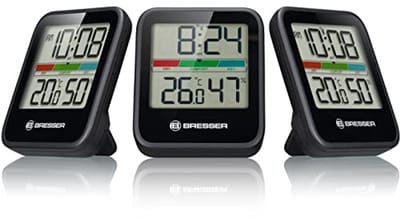 Thermometer Hygrometer Set van 3 - Binnenklimaat Monitor voor Wandmontage of Tafelmontage