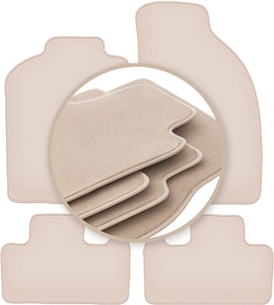 PREMIUM beige matten voor: FIat Coupé coupé 1993-2000