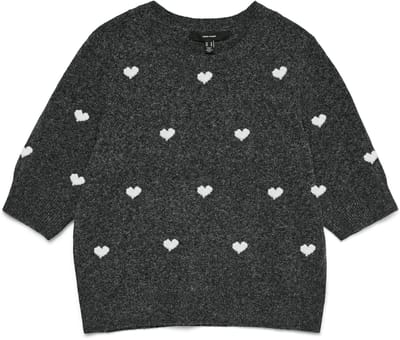 Vero Moda Doffy Intarsia 2/4 Knit Trui Dames - Maat M