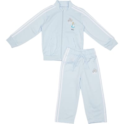 Adidas Disney Trainingspakken Baby - Blauw - Maat 69 - 74 CM - Poly Tricot