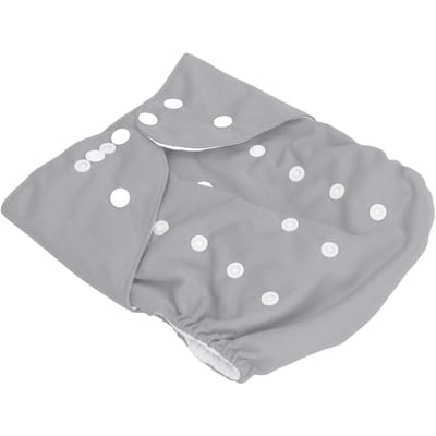 Couche en Tissu pour Enfants Ajustable Lavable Imperméable Anti-Fuites Boutons-Pression Couches en Tissu pour 3 à 6 Ans