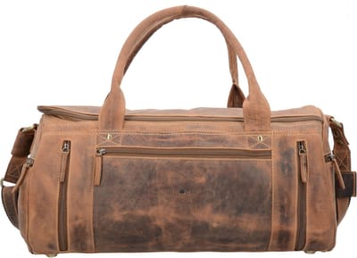 GREENBURRY reistas Vintage Travel Bag Brown bruine