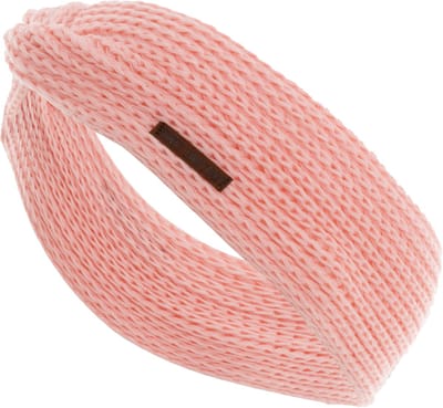 Knit Factory Joy Gebreide Dames Hoofdband - Haarband - Oorwarmers dames - Hoofdwarmer vrouwen - Hoofdband winter - Blossom Pink - Roze - One Size
