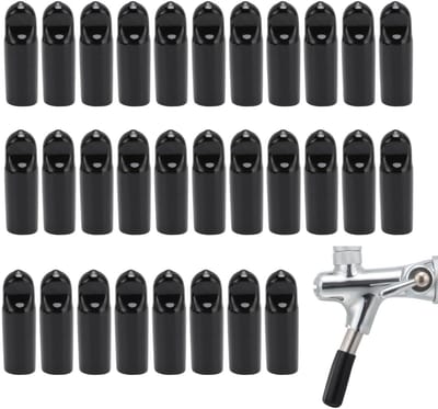 Allecto - Bier Tap Covers - Rubber Deksel voor Keg Tap - Bescherming tegen Stof en Verontreiniging - 30 Stuks - Tap Covers - Ideaal voor Feestjes -...